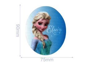 Nažehlovačka - Frozen-Elsa-modrá