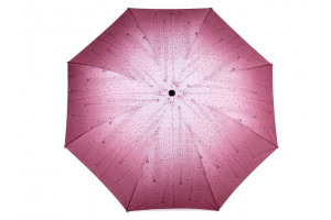 Dáždnik - dámsky, skladací - kvapky