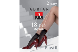 Adrian Ponožky 18 DEN - 2 páry Elastil