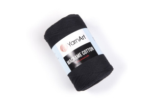 Macrame Cotton 750 - čierna