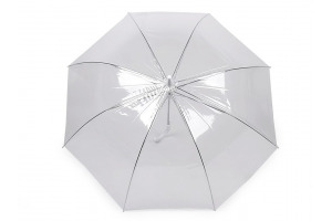 Dáždnik svadobný - priehľadný