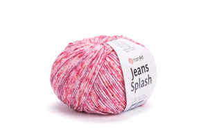 Jeans Splash 941 - Ružová-krémová