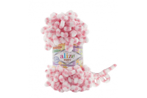 Puffy Color 6494 - biela-ružová