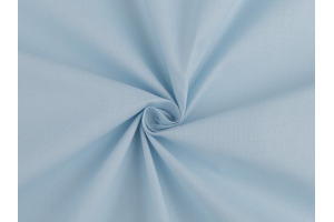Látka bavlnená - jednofarebná - Modrá nezábudka