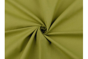 Látka bavlnená - jednofarebná - Zelená tráva